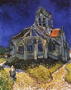 Vincent Van Gogh The Church of Auvers-sur-Oise USA oil painting reproduction